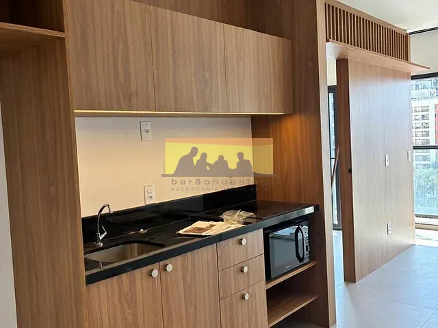 Apartamento 1 quarto e 1 banheiro, para alugar, no bairro Cambuí em Campinas