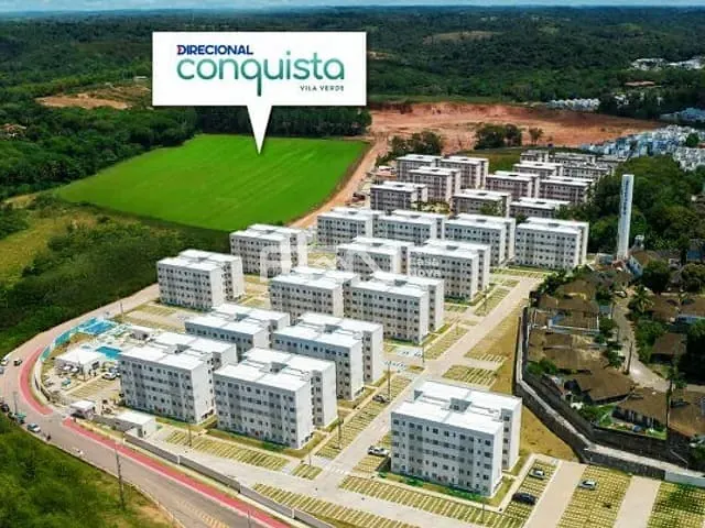 Apartamento 2 quartos e 1 banheiro, à venda, no bairro Cachoeirinha (Abrantes) em Camaçari