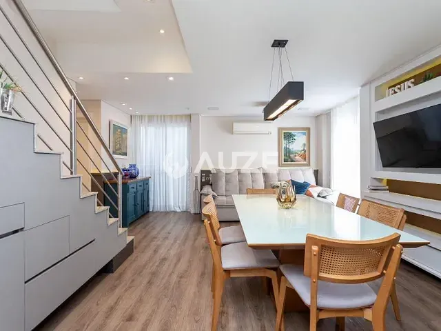 Apartamento com 179m² 3 quartos e 3 banheiros, à venda, no bairro Santa Quitéria em Curitiba