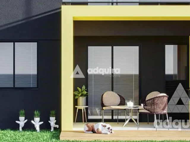 Apartamento 2 quartos e 1 banheiro, à venda, no bairro Uvaranas em Ponta Grossa