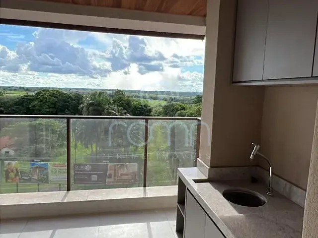 Apartamento com 98m² 3 quartos e 3 banheiros, para alugar, no bairro Residencial Eco Village I em São José do Rio Preto