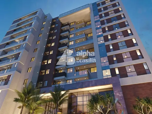 Apartamento com 111m² 3 quartos e 3 banheiros, à venda, no bairro Guará II em Brasília