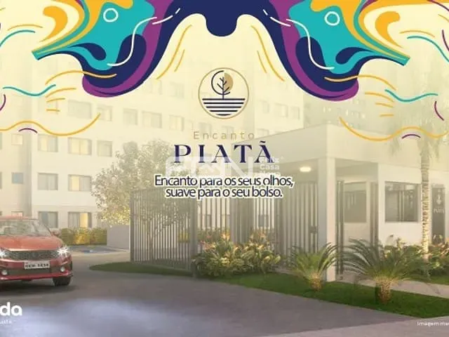 Apartamento 2 quartos e 1 banheiro, à venda, no bairro Piatã em Salvador
