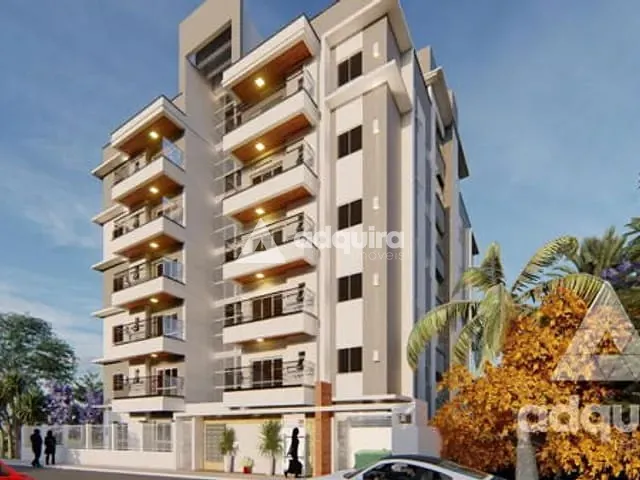 Apartamento com 123m² 3 quartos e 2 banheiros, à venda, no bairro Centro em Ponta Grossa