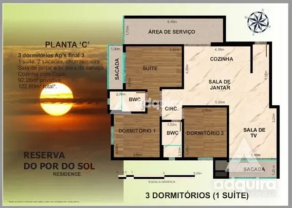 Apartamento, 2 quartos, 68 m² - Foto 7