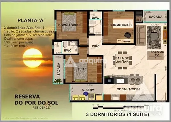Apartamento, 2 quartos, 68 m² - Foto 5