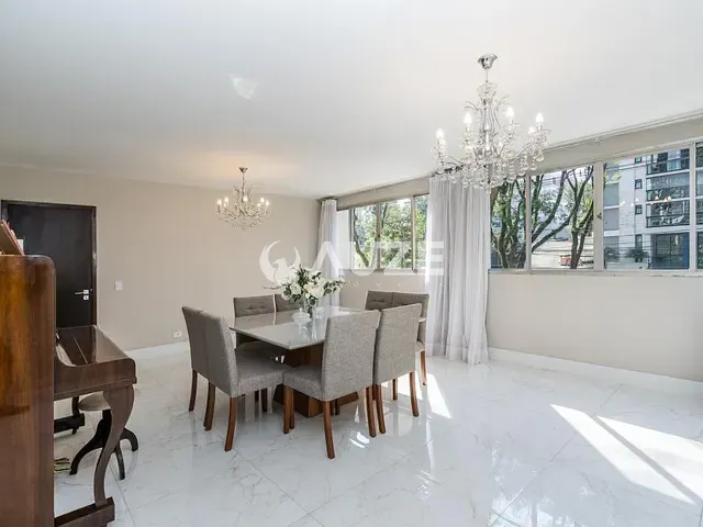 Apartamento com 131m² 3 quartos e 3 banheiros, à venda, no bairro Mercês em Curitiba