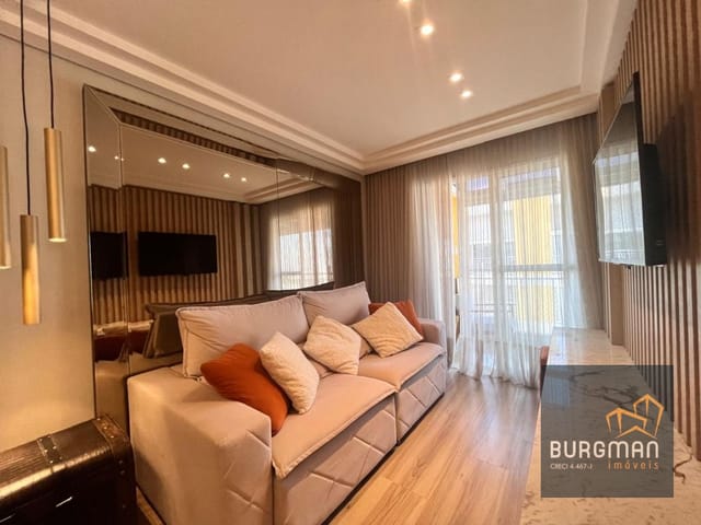 Apartamento 3 quartos e 2 banheiros, para alugar, no bairro Capão Raso em Curitiba