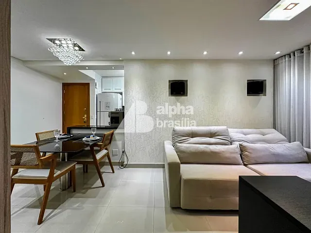Apartamento com 110m² 2 quartos e 3 banheiros, à venda, no bairro Setor Sudoeste em Brasília