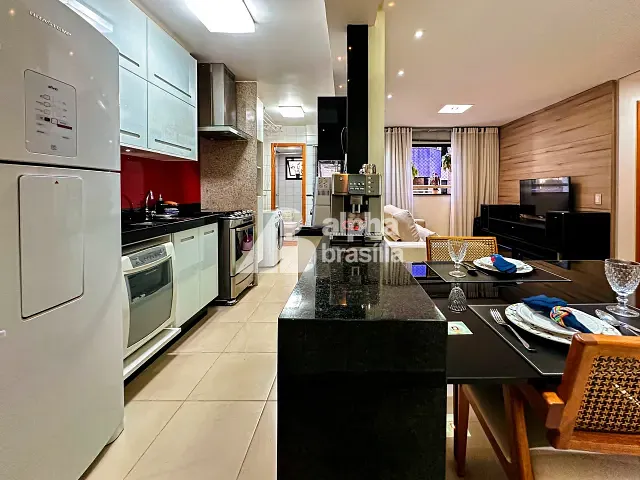 Apartamento com 110m² 2 quartos e 3 banheiros, à venda, no bairro Setor Sudoeste em Brasília