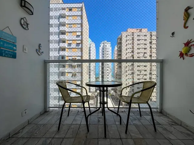 Apartamento 2 quartos e 2 banheiros, à venda, no bairro Pitangueiras em Guarujá