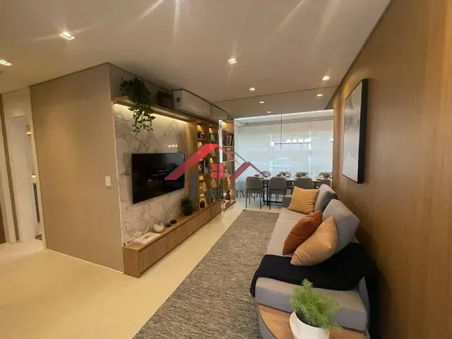 Apartamento com 74m² 2 quartos e 2 banheiros, à venda, no bairro Jardim em Santo André