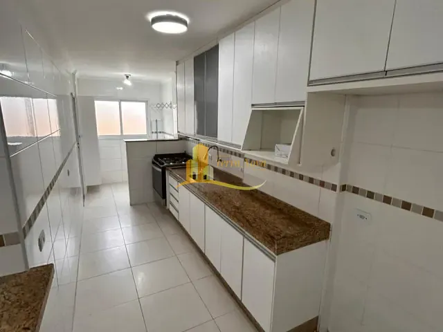 Apartamento 2 quartos e 3 banheiros, para alugar, no bairro Aviação em Praia Grande