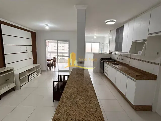 Apartamento 2 quartos e 3 banheiros, para alugar, no bairro Aviação em Praia Grande