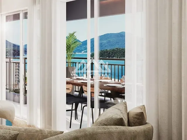 Apartamento com 41m² 1 quarto e 1 banheiro, à venda, no bairro Balneário Gardem Mar em Caraguatatuba