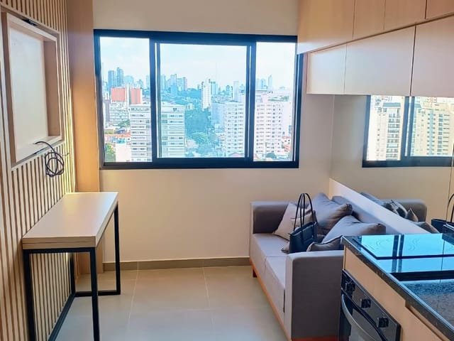 Apartamento com 24m² 1 quarto e 1 banheiro, para alugar, no bairro Vila Pompéia em São Paulo