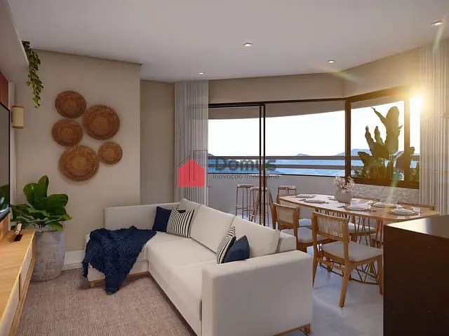 Apartamento 2 quartos e 2 banheiros, à venda, no bairro Itaguá em Ubatuba