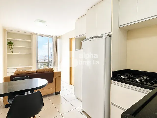Apartamento 1 quarto e 1 banheiro, para alugar, no bairro Águas Claras em Brasília