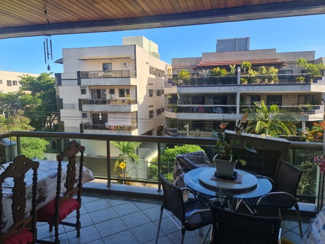 Apartamento com 118m² 3 quartos e 3 banheiros, à venda, no bairro Recreio dos Bandeirantes em Rio de Janeiro