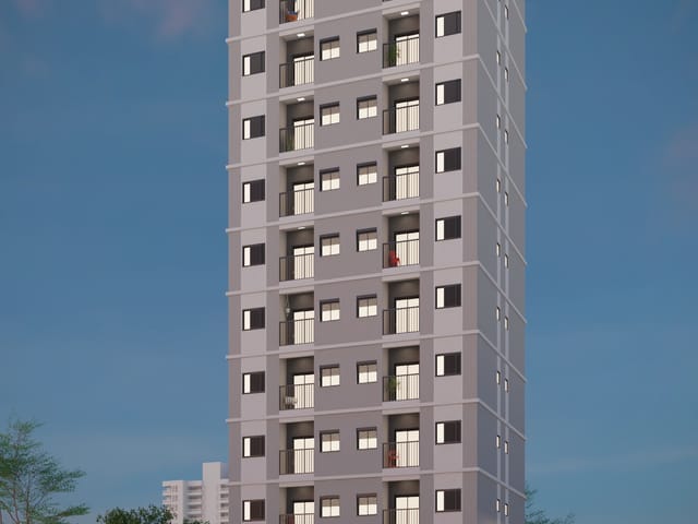Vila Tolstói - 1 Dorm. 27m² Com e Sem Vaga