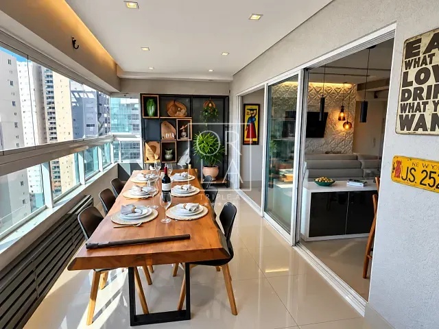 Apartamento 3 quartos e 4 banheiros, à venda, no bairro Setor Bueno em Goiânia
