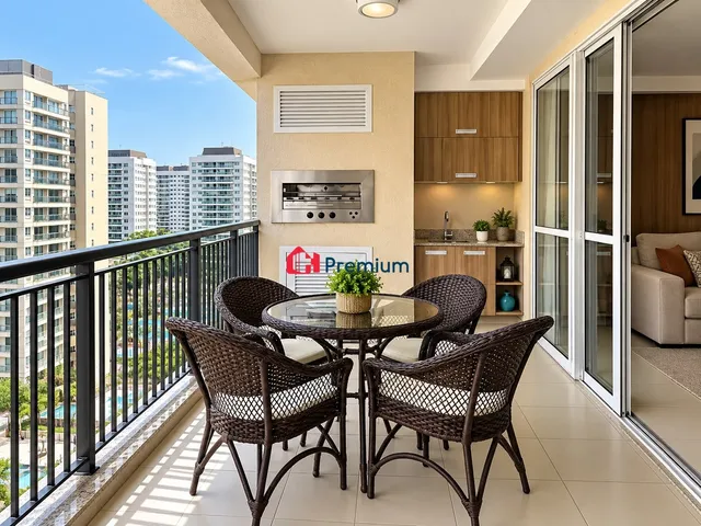 Apartamento 4 quartos e 5 banheiros, à venda, no bairro Jacarepaguá em Rio de Janeiro