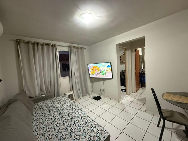 Apartamento com 45m² 2 quartos e 1 banheiro, à venda, no bairro Sítios Santa Luzia em Aparecida de Goiânia
