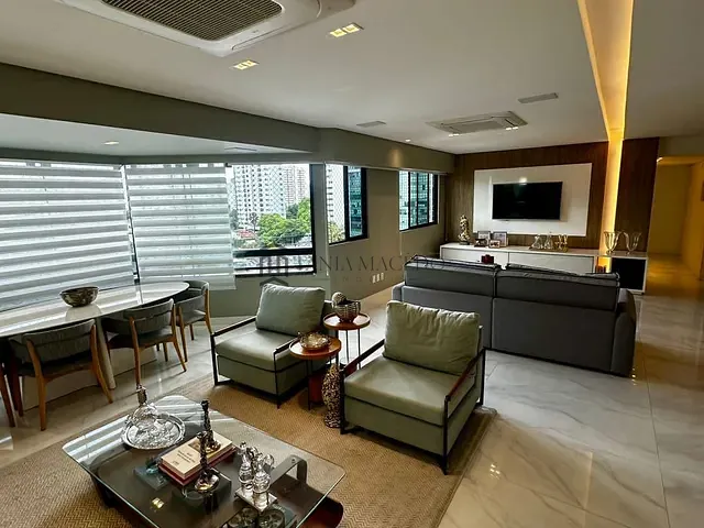 Apartamento 3 quartos e 4 banheiros, à venda, no bairro Casa Forte em Recife
