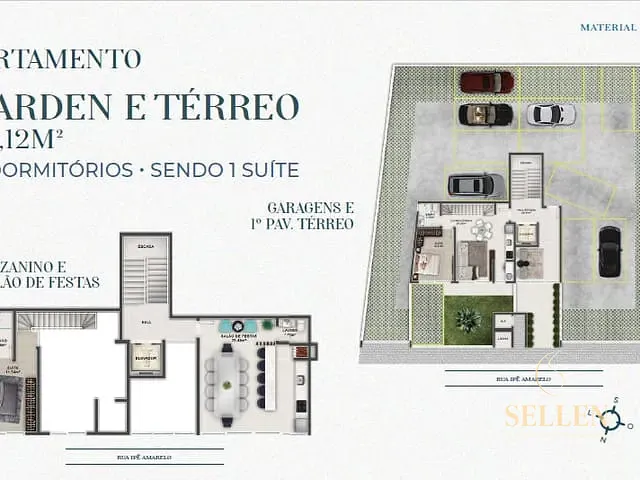 Apartamento 2 quartos e 3 banheiros, à venda, no bairro Canto Grande em Bombinhas