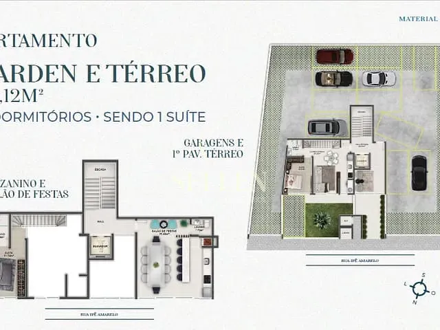 Apartamento 2 quartos e 3 banheiros, à venda, no bairro Canto Grande em Bombinhas