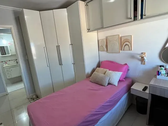 Apartamento com 70m² 3 quartos e 1 banheiro, à venda, no bairro Parque Turf Club em Campos dos Goytacazes
