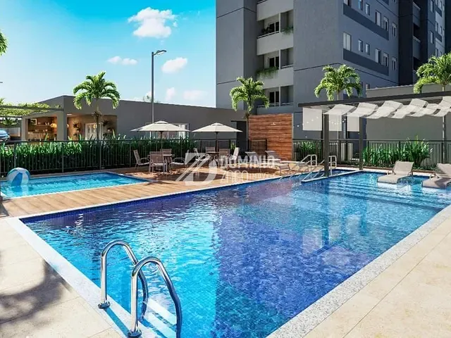 Apartamento com 53m² 2 quartos e 2 banheiros, à venda, no bairro Jardim do Lago em Uberaba