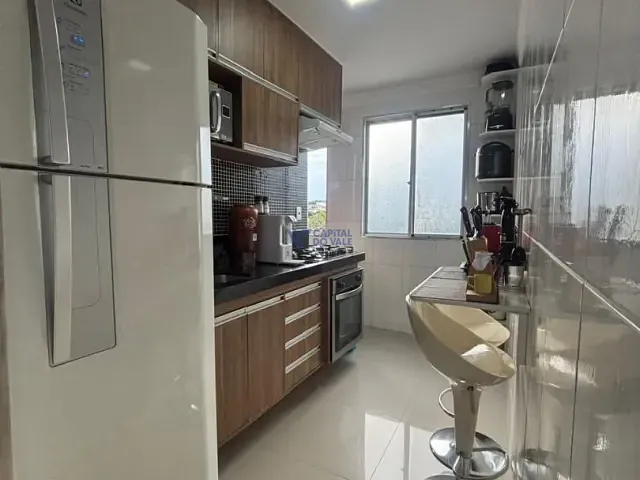Apartamento 2 quartos e 1 banheiro, à venda, no bairro Bosque dos Eucaliptos em São José dos Campos