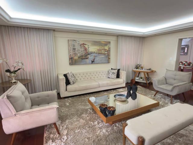 Apartamento com 198m² 3 quartos e 4 banheiros, à venda, no bairro Setor Oeste em Goiânia