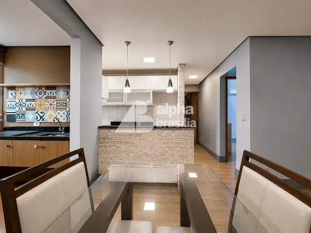 Apartamento 2 quartos e 3 banheiros, à venda, no bairro Sul (Águas Claras) em Brasília