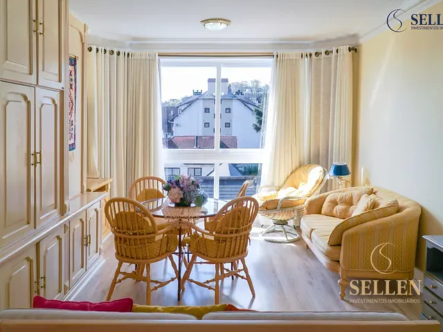 Apartamento com 88m² 2 quartos e 2 banheiros, à venda, no bairro Centro em Gramado