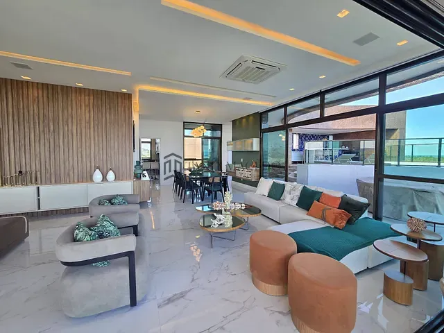 Apartamento 5 quartos e 6 banheiros, à venda, no bairro Paiva em Cabo de Santo Agostinho