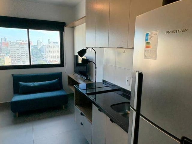 Apartamento com 24m² 1 quarto e 1 banheiro, para alugar, no bairro Vila Pompéia em São Paulo