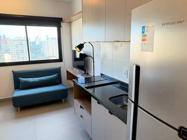 Apartamento com 24m² 1 quarto e 1 banheiro, para alugar, no bairro Vila Pompéia em São Paulo