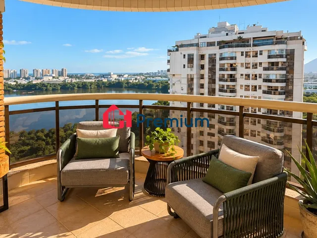 Apartamento 4 quartos e 4 banheiros, à venda, no bairro Barra da Tijuca em Rio de Janeiro