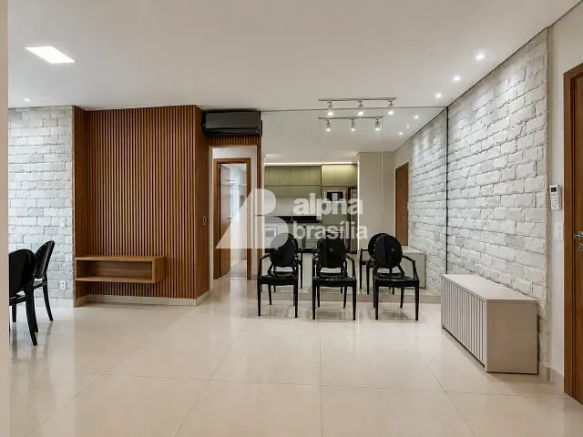 Apartamento 3 quartos e 2 banheiros, à venda, no bairro Alphaville Brasília em Cidade Ocidental