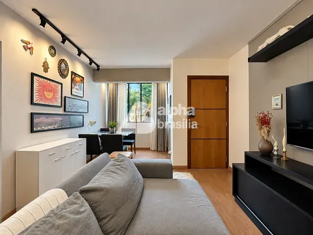Apartamento 2 quartos e 1 banheiro, à venda, no bairro Setor Sudoeste em Brasília