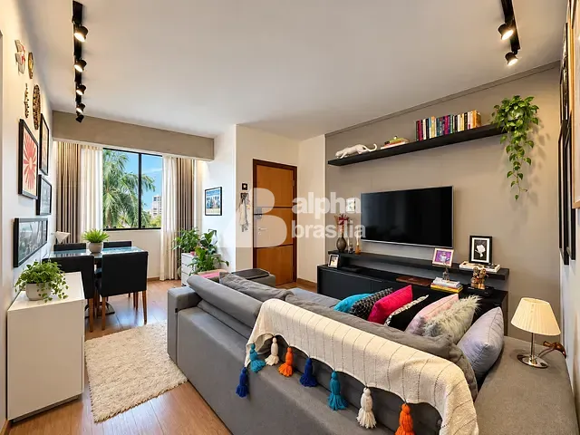Apartamento 2 quartos e 1 banheiro, à venda, no bairro Setor Sudoeste em Brasília