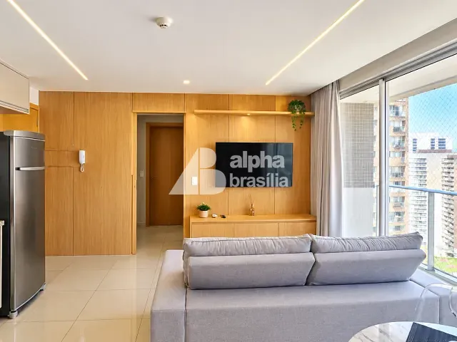 Apartamento com 44m² 1 quarto e 1 banheiro, para alugar, no bairro Norte (Águas Claras) em Brasília