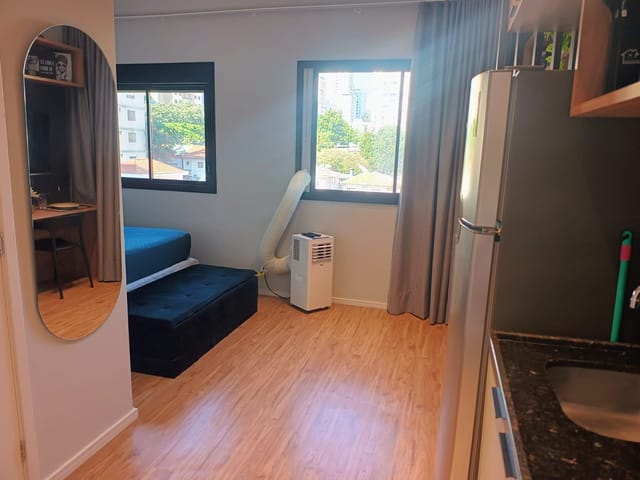 Apartamento com 24m² 1 quarto e 1 banheiro, para alugar, no bairro Vila Pompéia em São Paulo