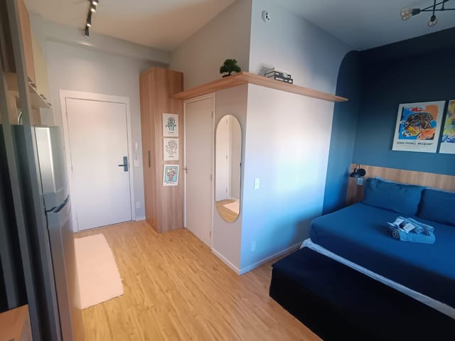 Apartamento com 24m² 1 quarto e 1 banheiro, para alugar, no bairro Vila Pompéia em São Paulo