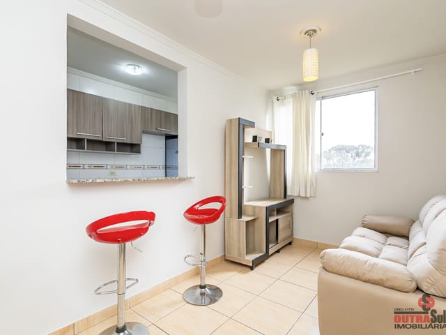 Apartamento 3 quartos e 1 banheiro, para alugar, no bairro Barreirinha em Curitiba