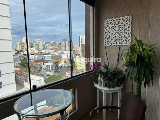 Apartamento com 164m² 3 quartos e 3 banheiros, à venda, no bairro Centro em Ponta Grossa