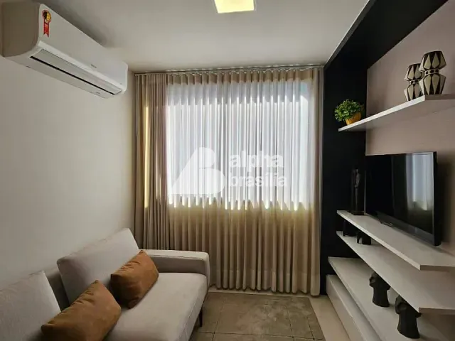 Apartamento com 60m² 2 quartos e 2 banheiros, para alugar, no bairro Areal (Águas Claras) em Brasília