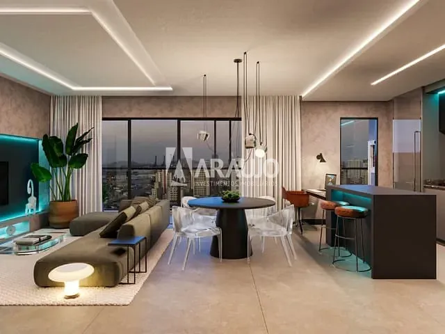 Apartamento com 107m² 1 quarto e 1 banheiro, à venda, no bairro Centro em Itajaí